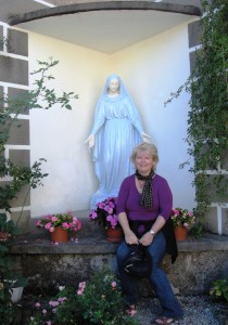 I get a special blessing from Mother Mary.