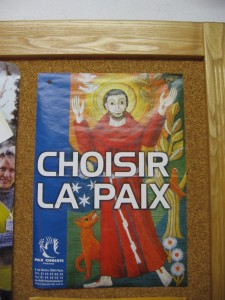 This says it all – Choose Peace!