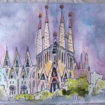 The inspiring Sagrada Familia cathedral, still under construction – each facade represents a different period in the life of Christ.